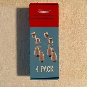 Pursonic 4-Pack Philips Sonicare Toothbrush Heads Replacements